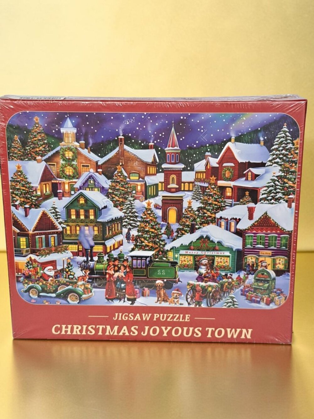 Christmas Joyous Town 1000 piece Jigsaw Puzzle Sealed Brand New